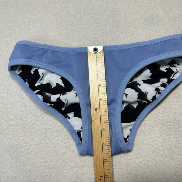 ADIDAS BY STELLA MCCARTNEY Priblue Floral Reversible Bikini Bottoms Size XS - Picture 13 of 13